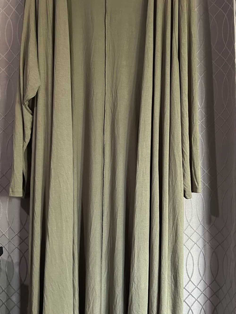 torrid Olive Green Long Sleeve Duster